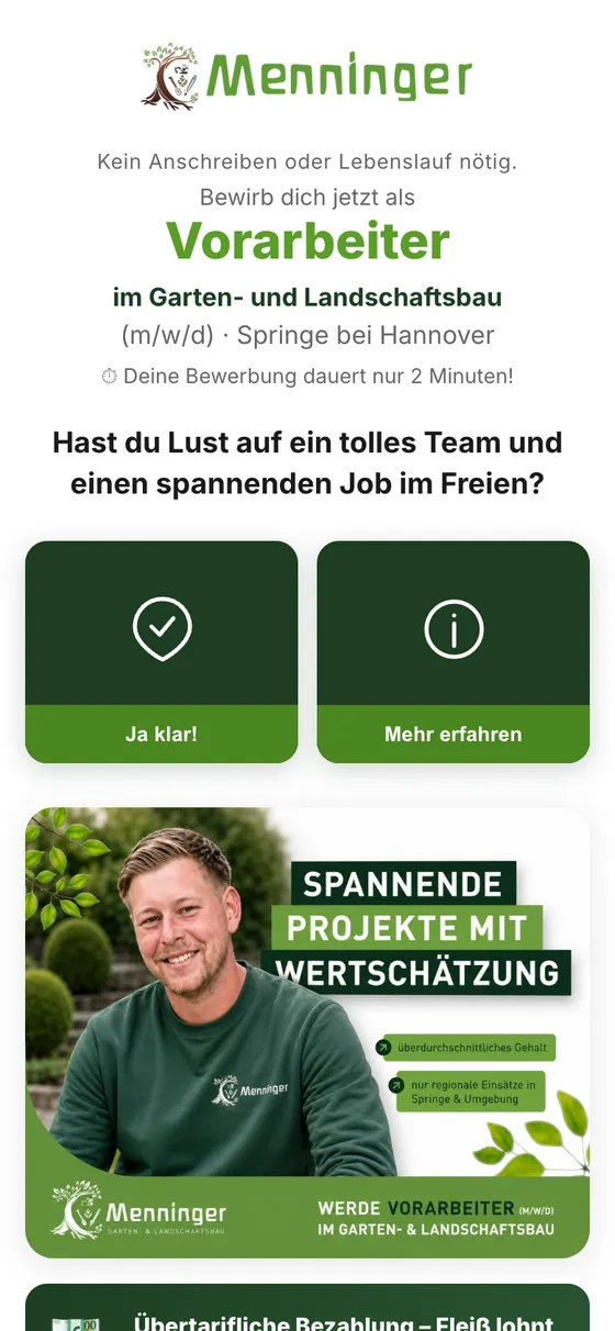 Recruiting-Funnel für Menninger